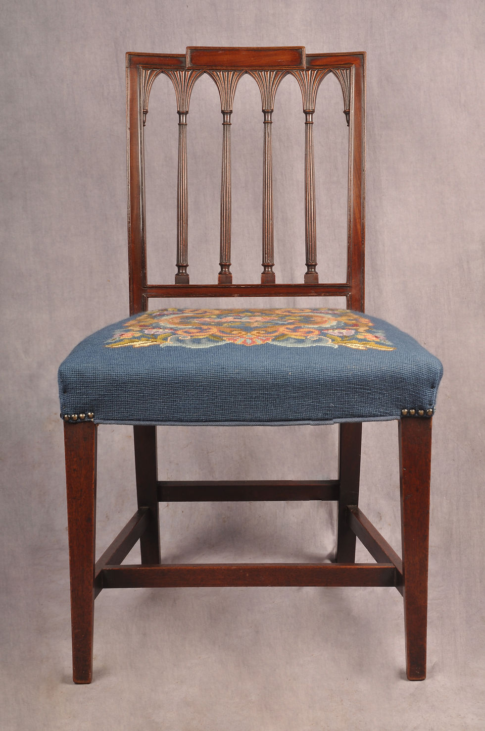 Thumbnail: Fine Pair Of Sheraton Chairs