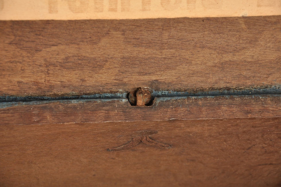 Thumbnail: Small 17th Century Oak Coffer