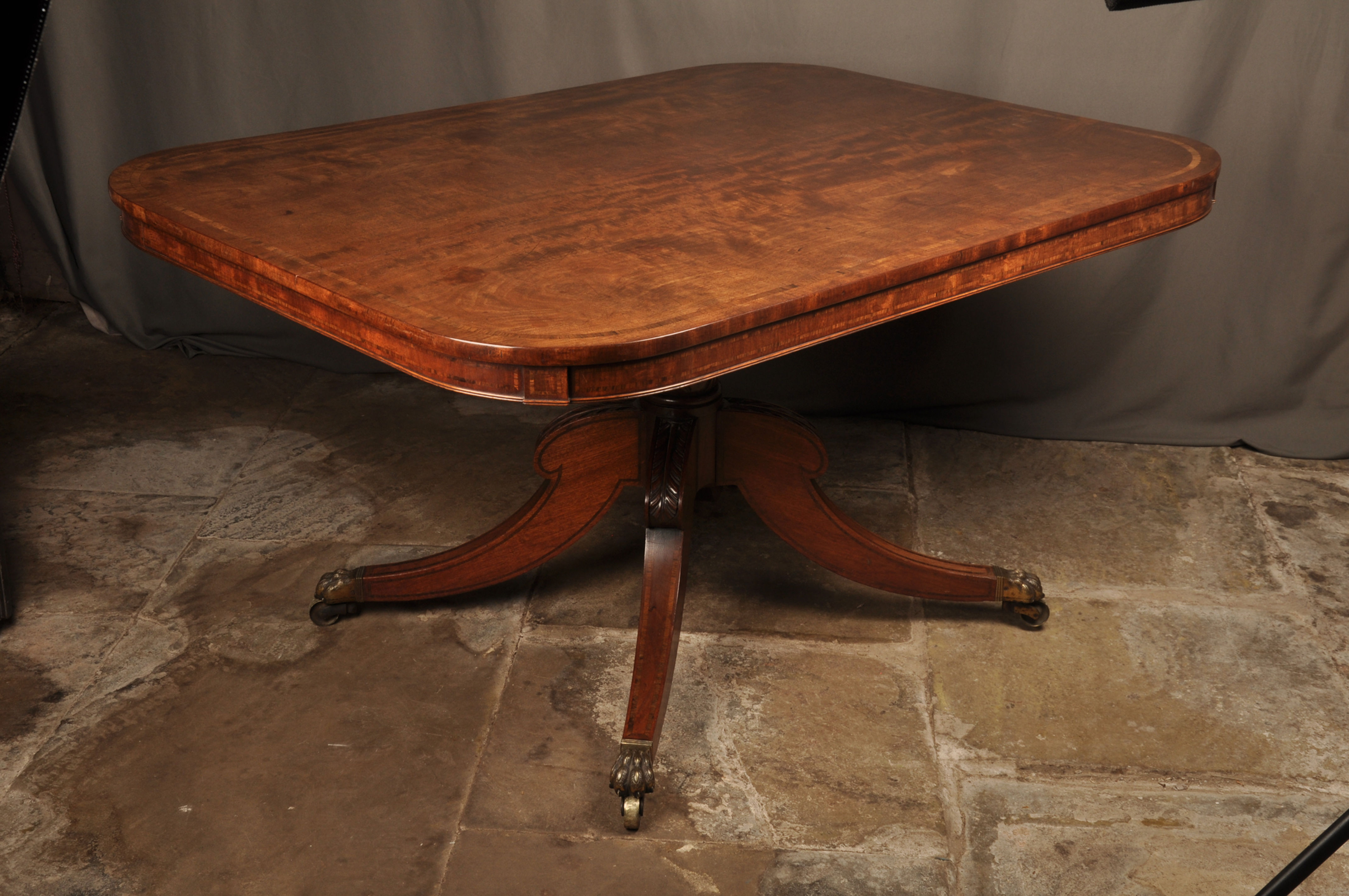 A Superb Quality Regency Mahogany Breakfast Table