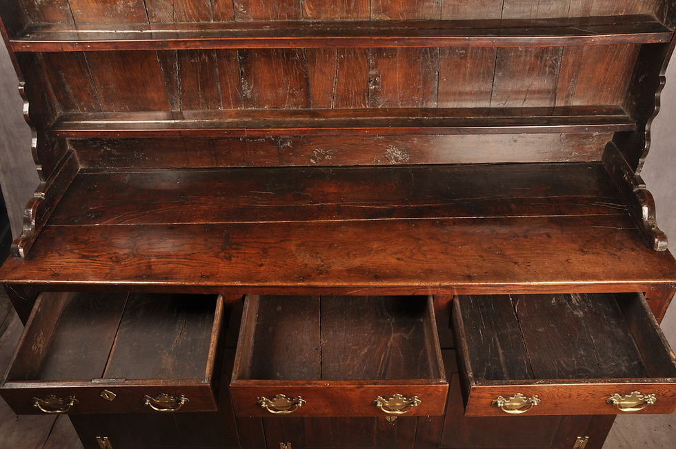 Thumbnail: SOLD. Wonderful Mid 18th Century Welsh Oak Dresser