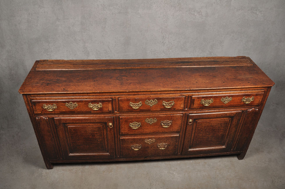 Thumbnail: Early 18th Century Oak Dresser
