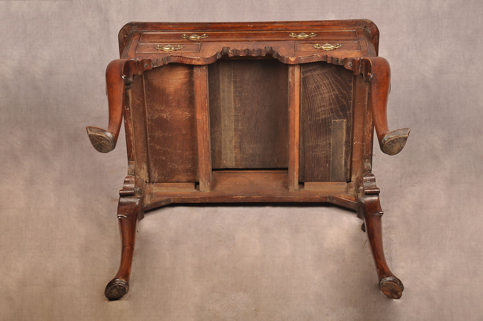 Thumbnail: SOLD. Fine Early 18th Century Walnut Side Table / Lowboy