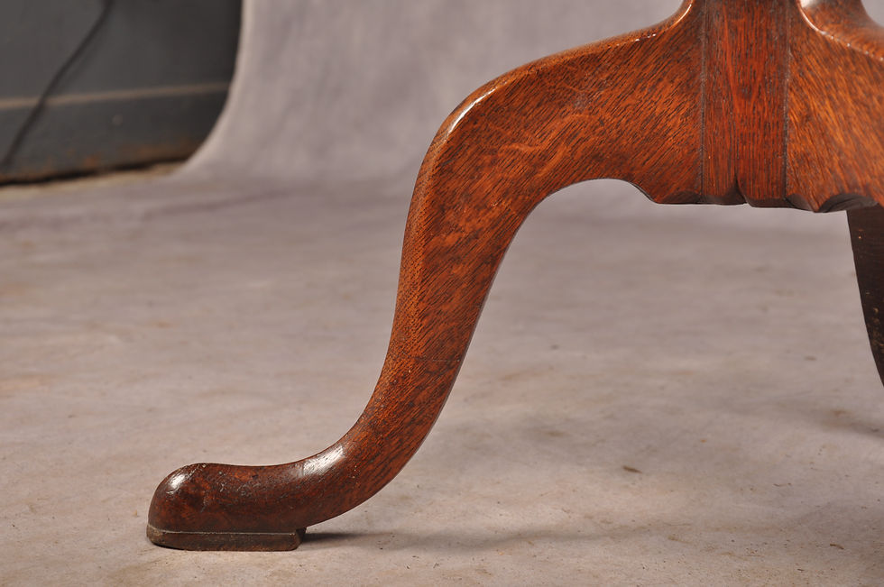Thumbnail: Late 18th Century Oak Tripod Table