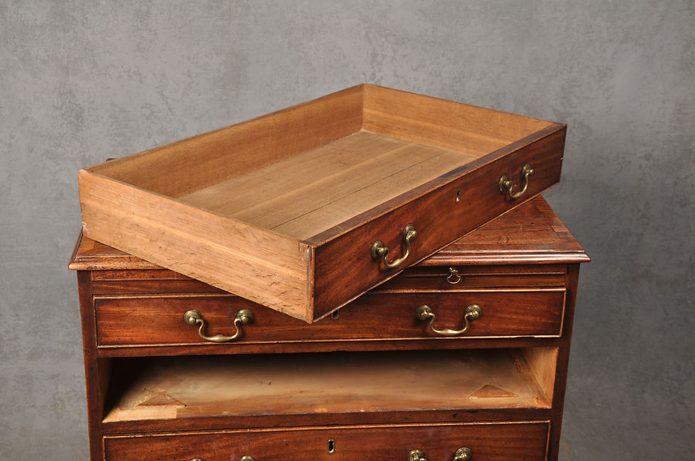 Thumbnail: Small 18th Century Mahogany Chest Of Drawers