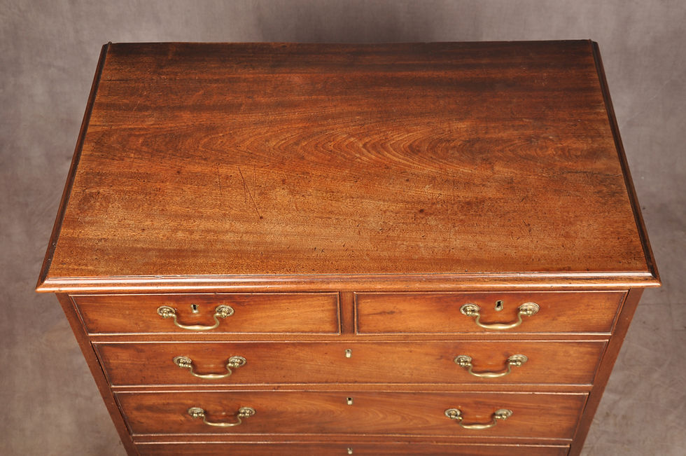 Thumbnail: Fine 18th Century Mahogany Chest Of Drawers