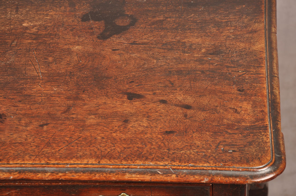 Thumbnail: Small Early 18th Century Red Walnut Lowboy / Side Table