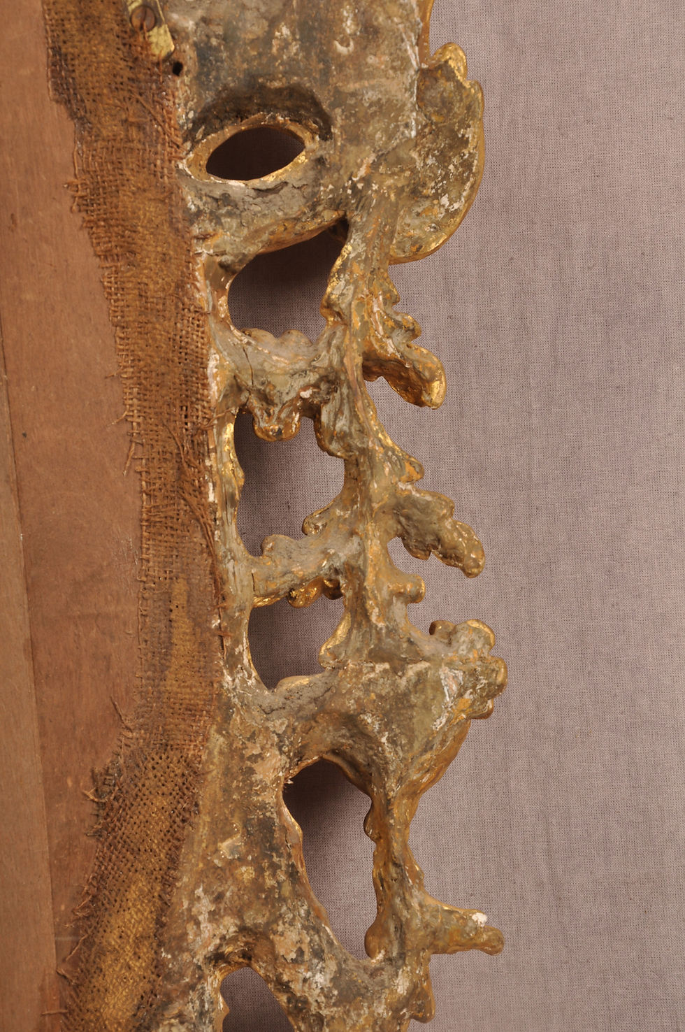Thumbnail: 18th Century Chippendale Rococo Giltwood Mirror. SOLD