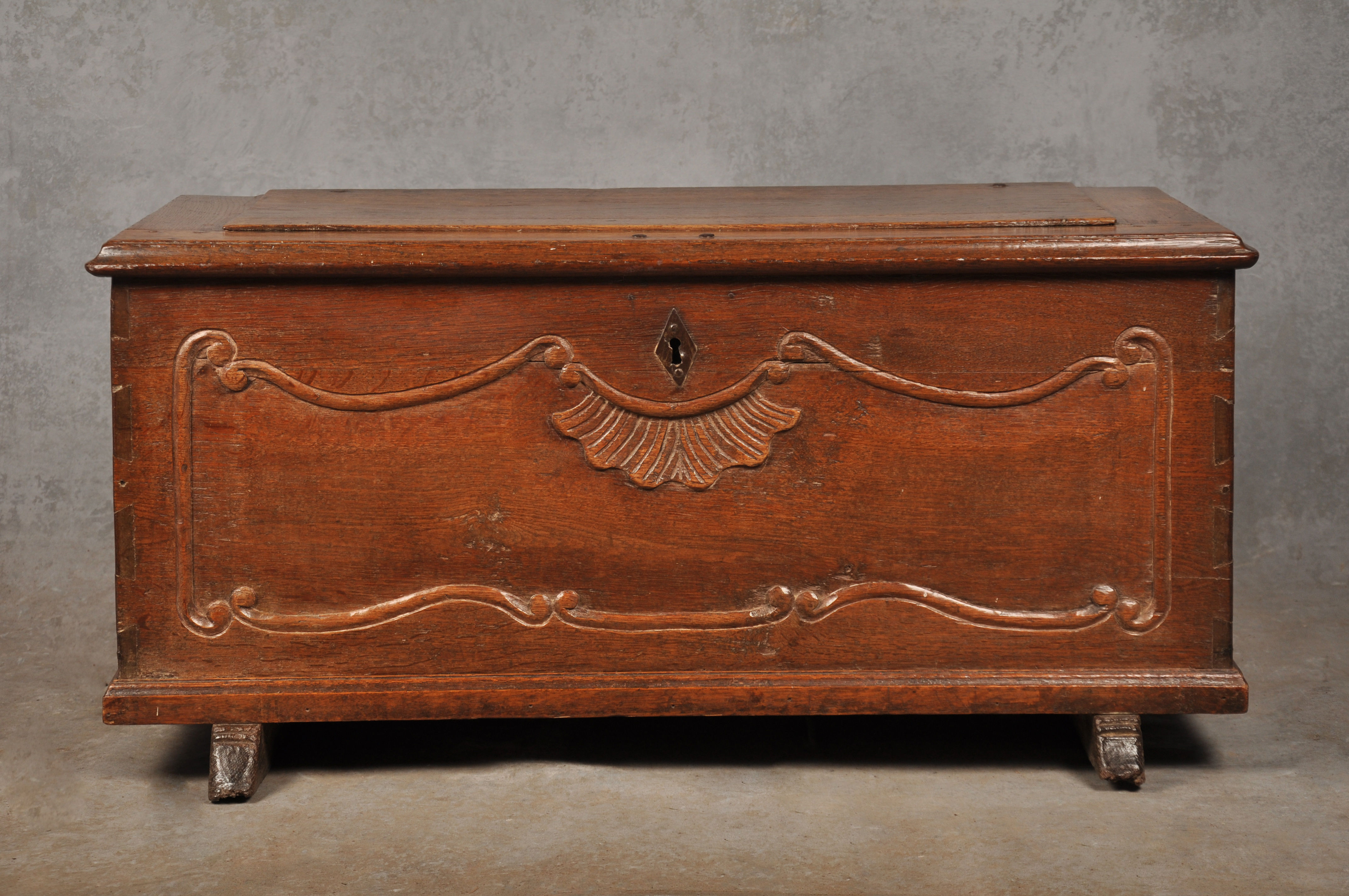 17th Century French Oak Coffer