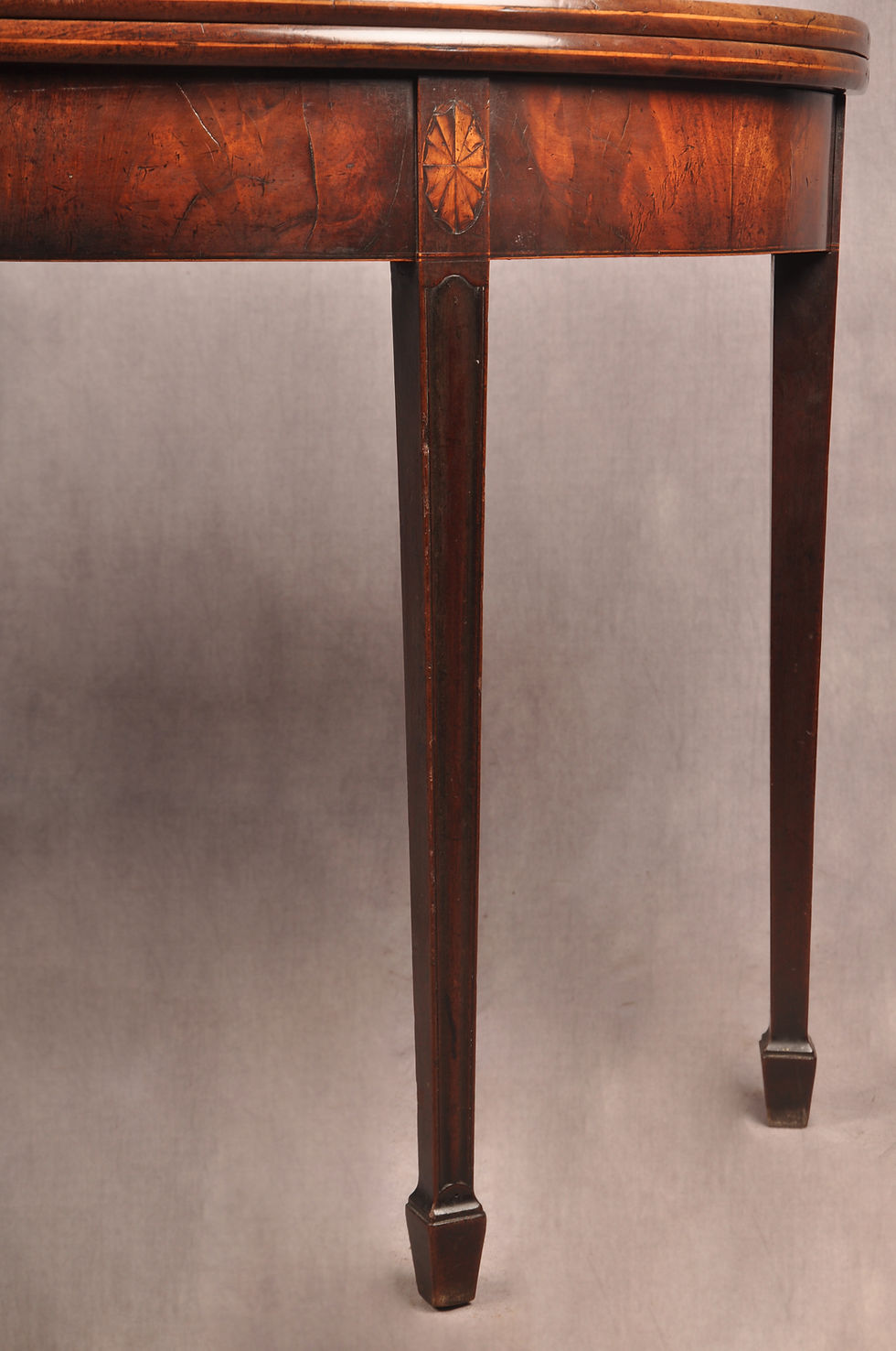 Thumbnail: Rare 18th Century Mahogany Tea Table