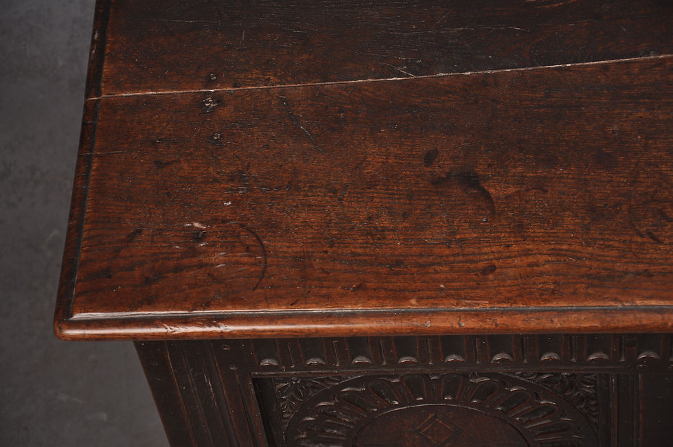 Thumbnail: 16th Century Oak Coffer