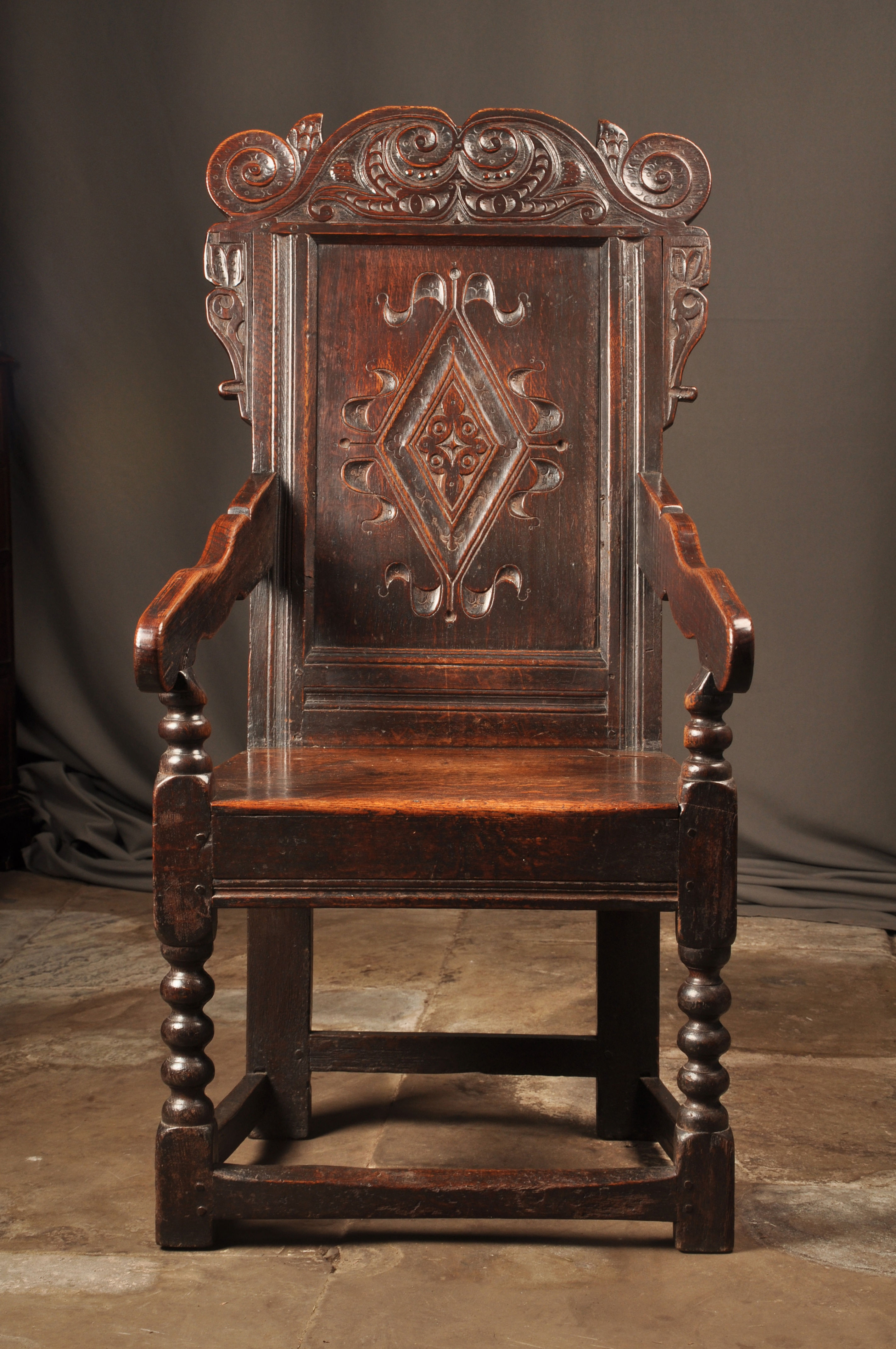 17th Century Yorkshire Wainscot Chair