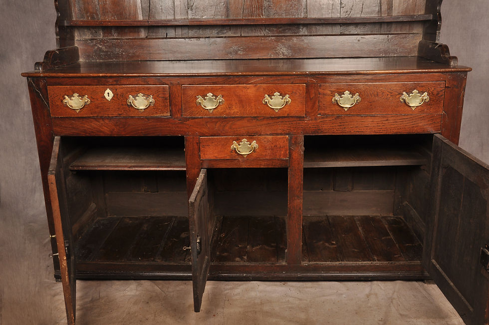 Thumbnail: SOLD. Wonderful Mid 18th Century Welsh Oak Dresser