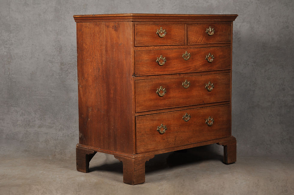 Thumbnail: 18th Century Oak Chest Of Drawers