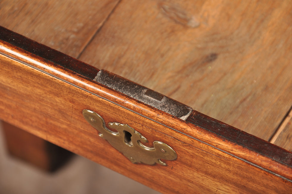Thumbnail: A Fine Small Early 18th Century Mahogany Bureau