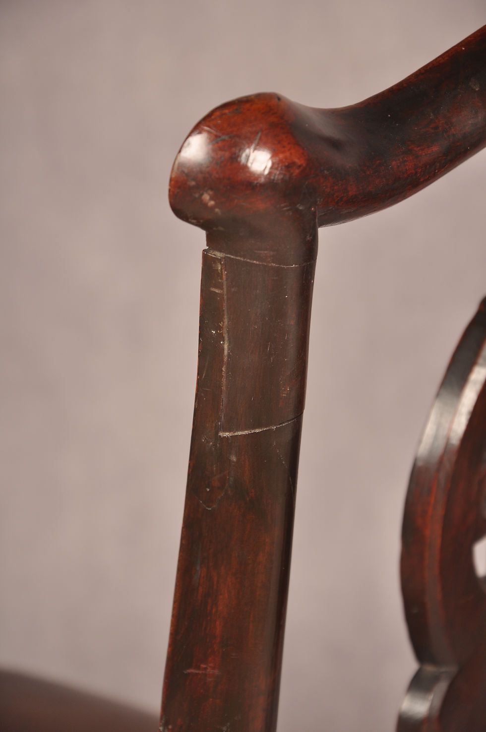 Thumbnail: Fine Pair of 18th Century Mahogany Chairs