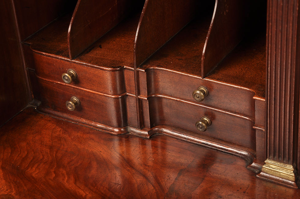 Thumbnail: A Fine 18th Century Mahogany Bureau Cabinet