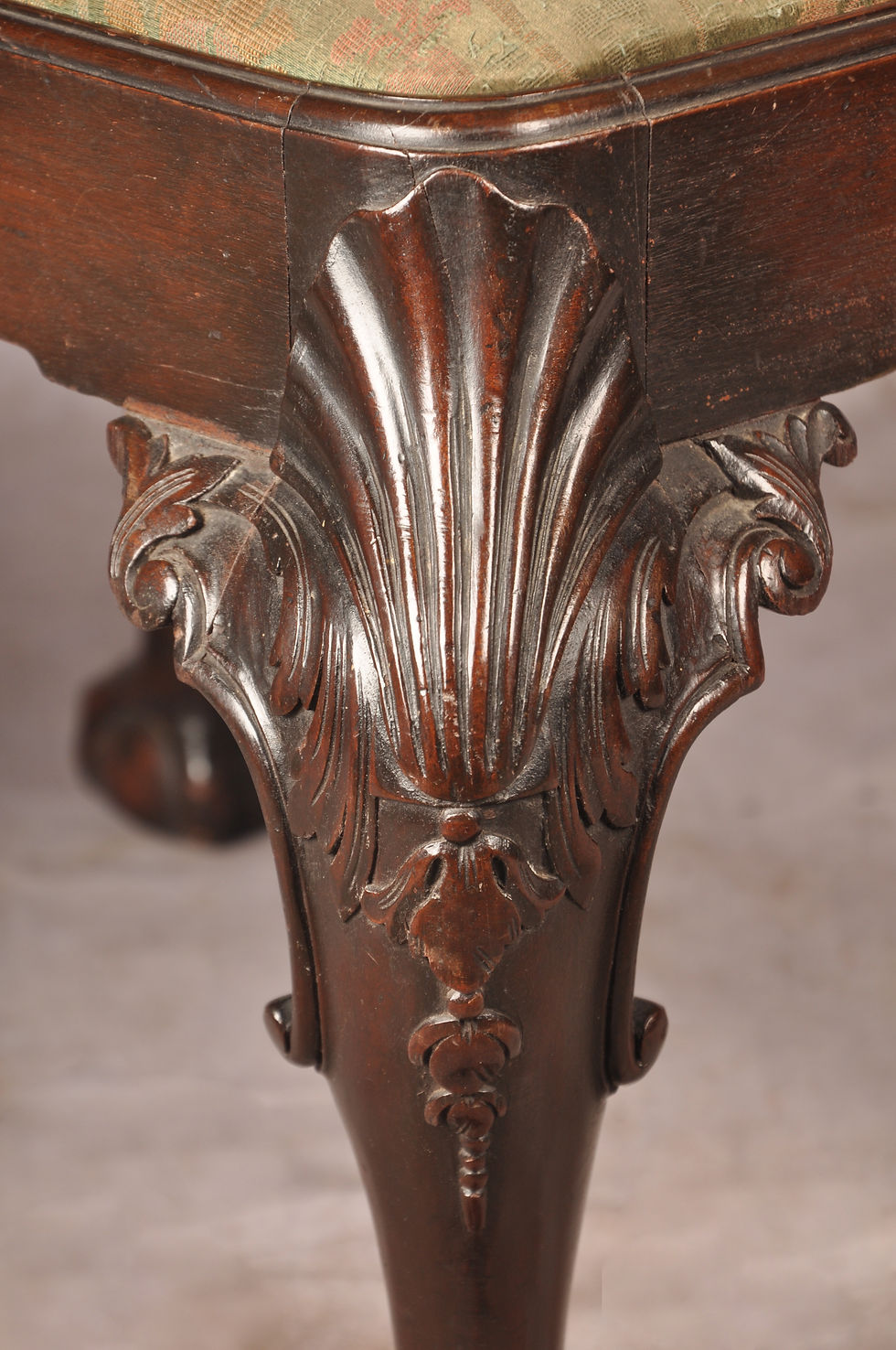 Thumbnail: 19th Century Mahogany Stool. SOLD