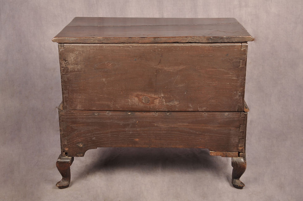 Thumbnail: Early 18th Century Oak Coffer Bach
