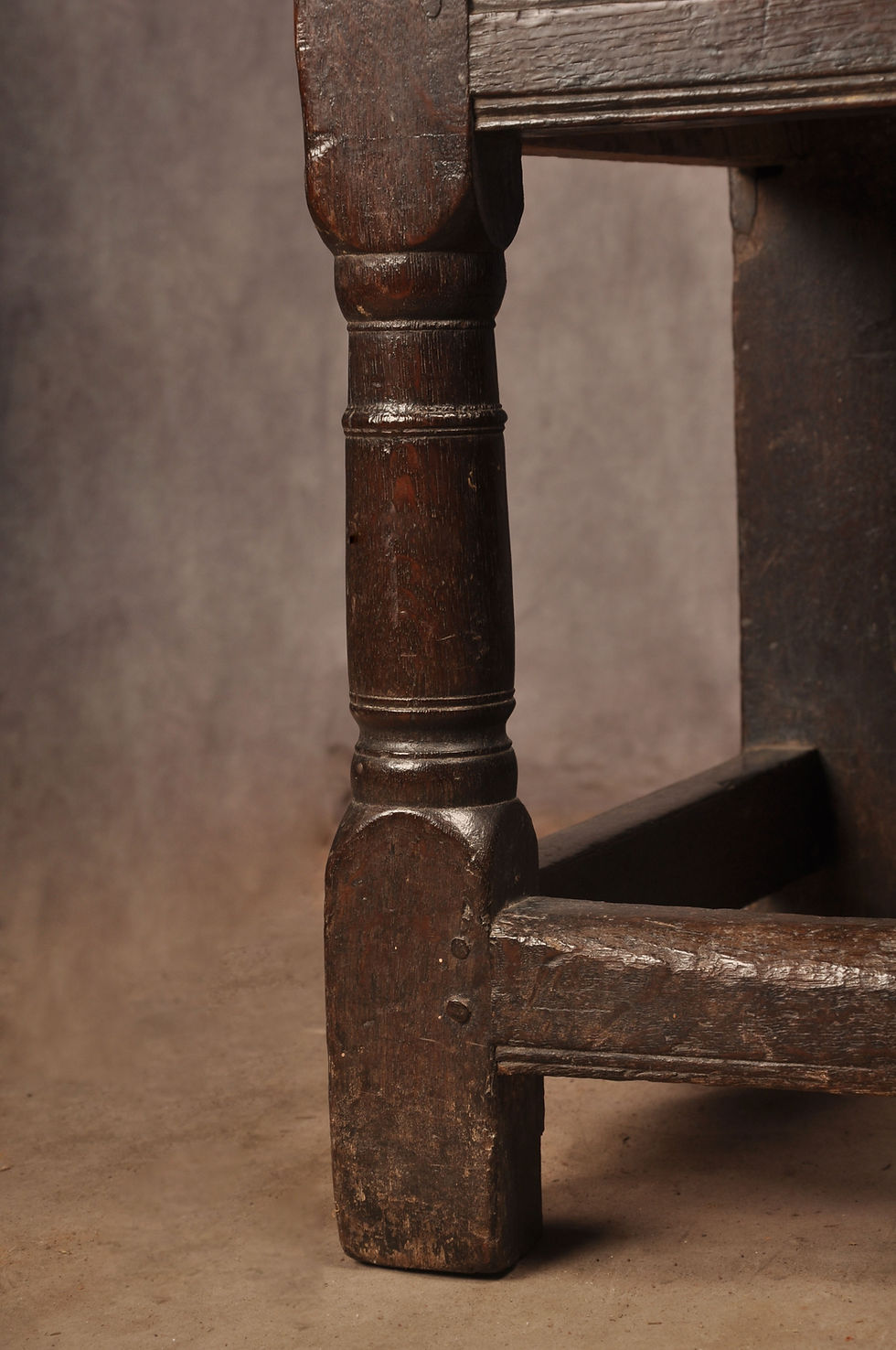Thumbnail: 17th Century Yorkshire Oak Wainscot Chair