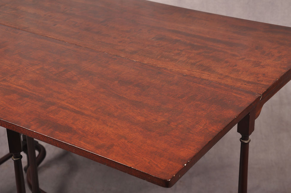 Thumbnail: Rare 18th Century Mahogany Spider Table