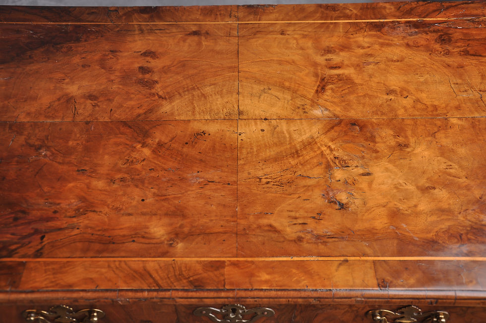 Thumbnail: Early 18th Century Walnut Kneehole Desk