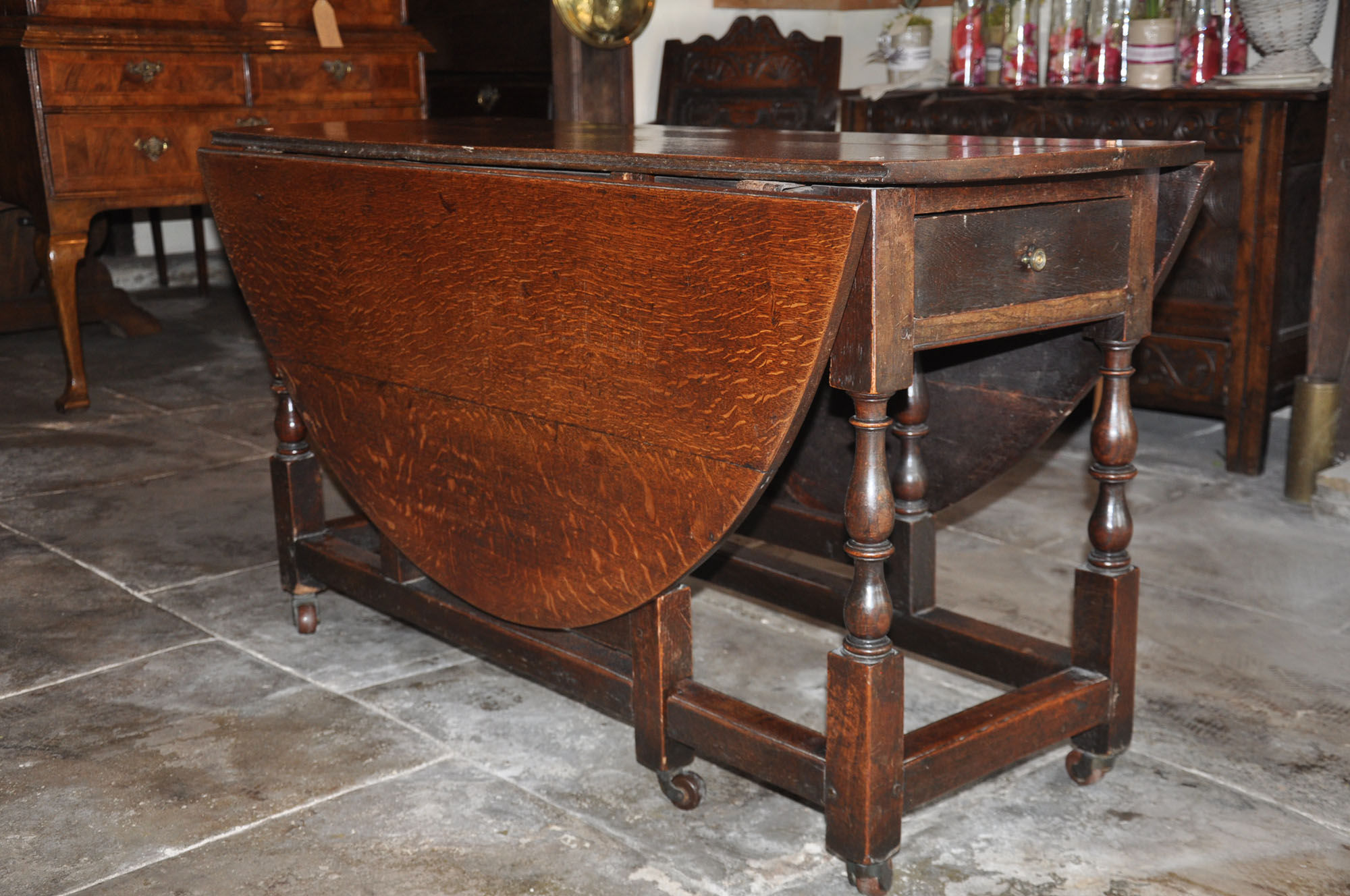 Oak Gateleg Table c.1690