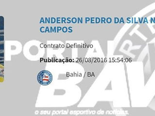Novo reforço do Bahia é regularizado e poderá seguir na lista de relacionados