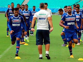 Bahia encerra preparação para jogo decisivo
