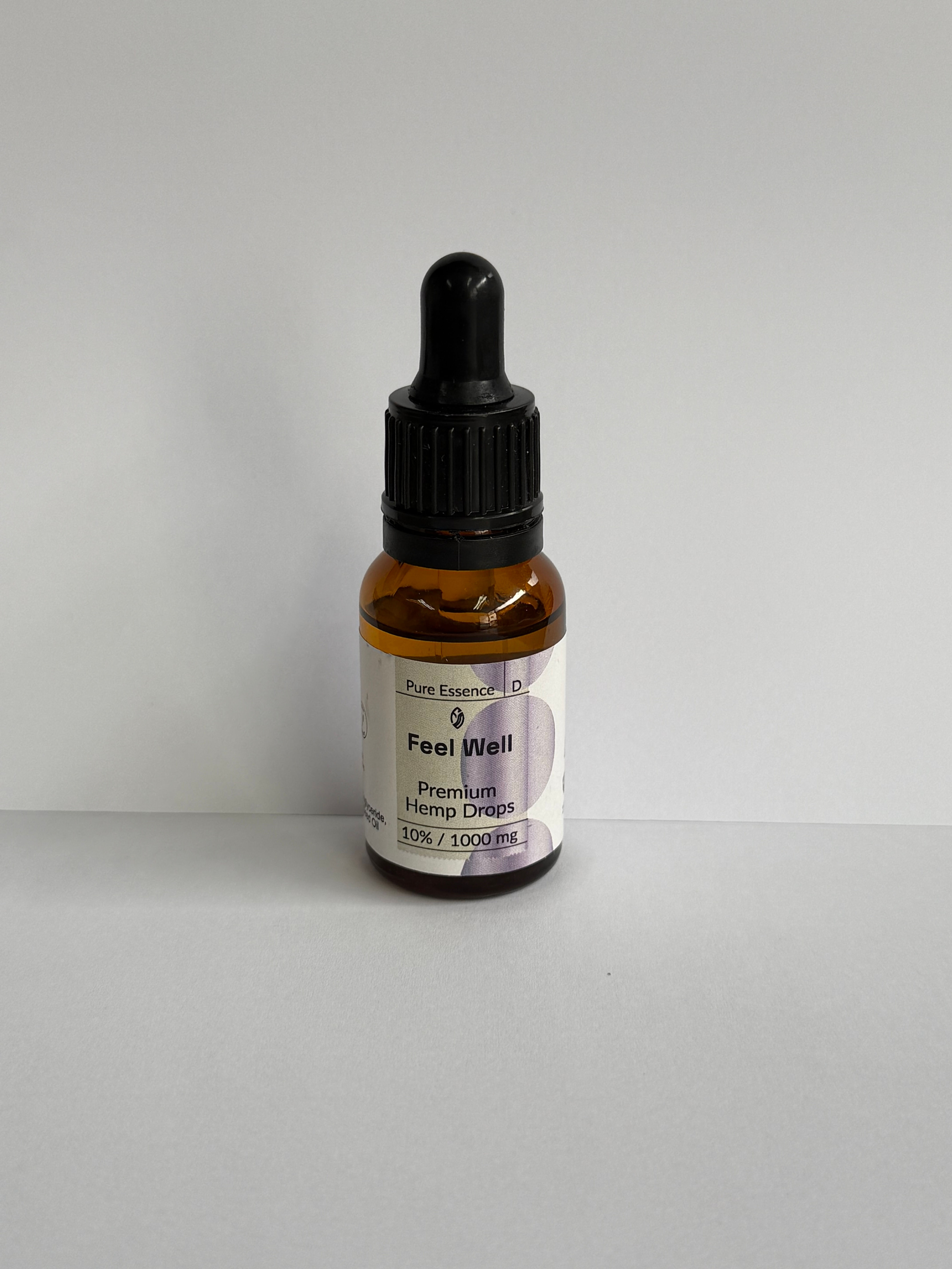 Feel Well Pure Essence Premium Hemp Drops 10% 1000mg 15ml