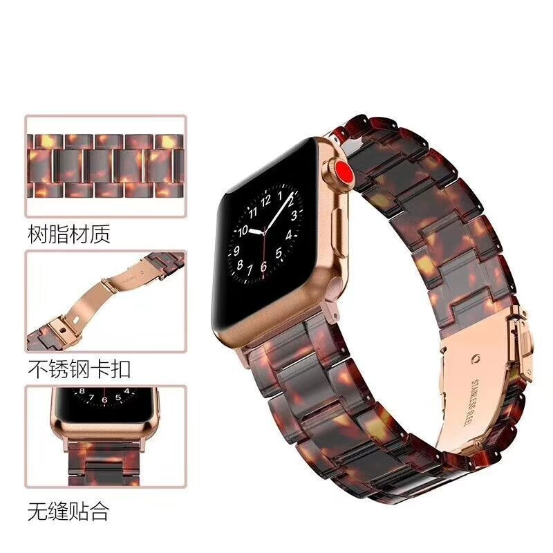 Thumbnail: Apple Resin Watch Band for iWatch Series 1-4 (Wholesale)
