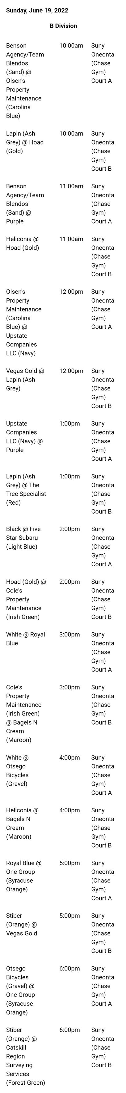 Father's Day Shootout