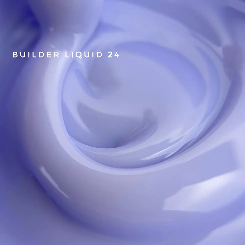 Builder Liquid 24, swirling lilac gel