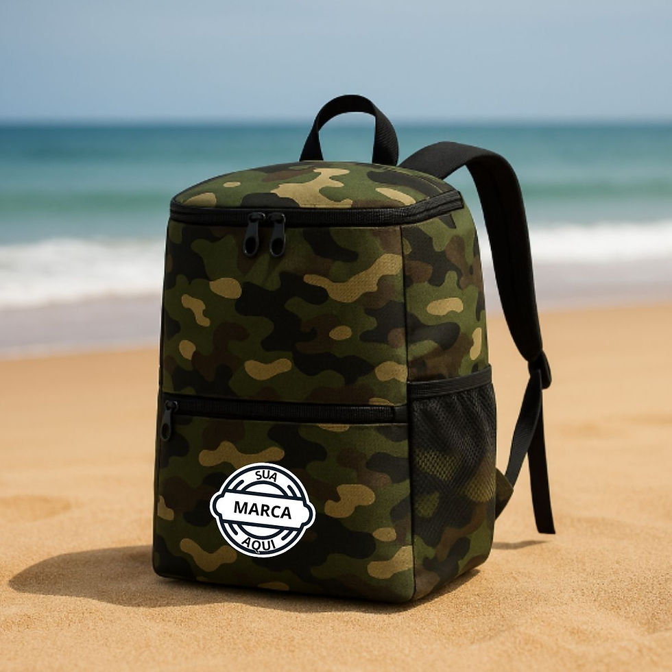 KIT 20 Mochilas Térmica 10 Litros Personalizada para Empresas