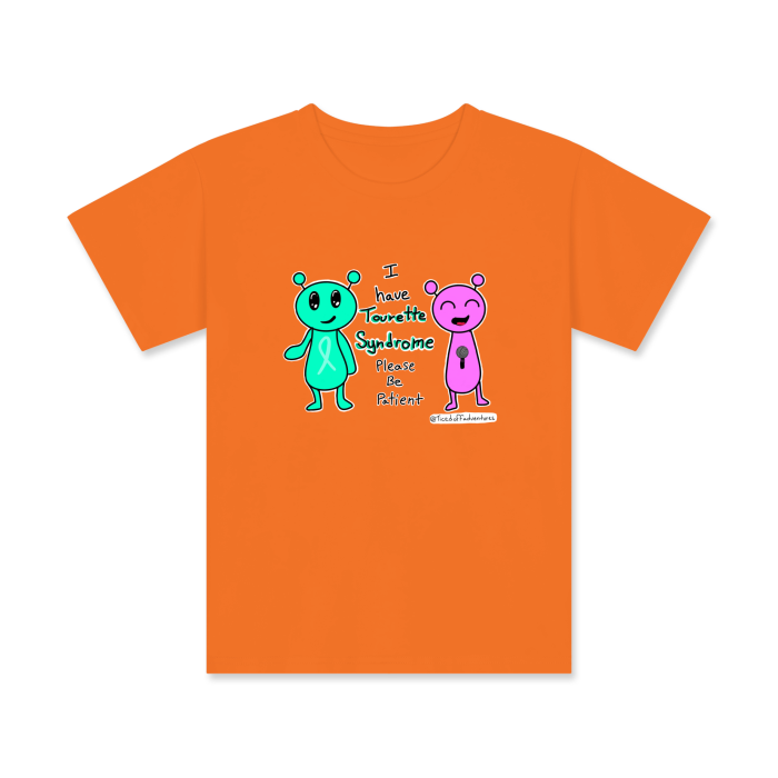Thumbnail: "I have Tourette's" Kids Softstyle Cotton T-Shirt