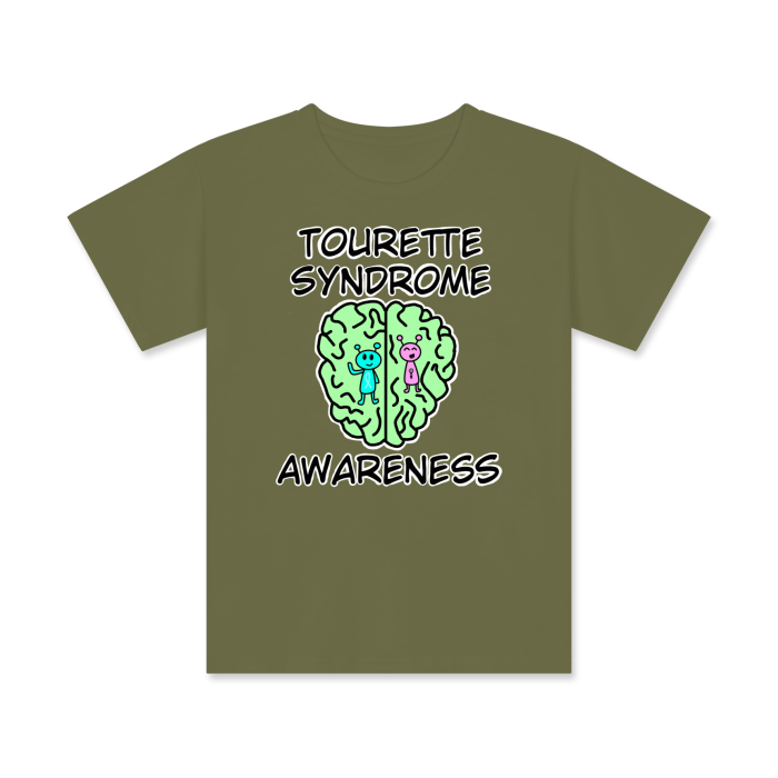 Thumbnail: Green brain Kids Softstyle Cotton T-Shirt