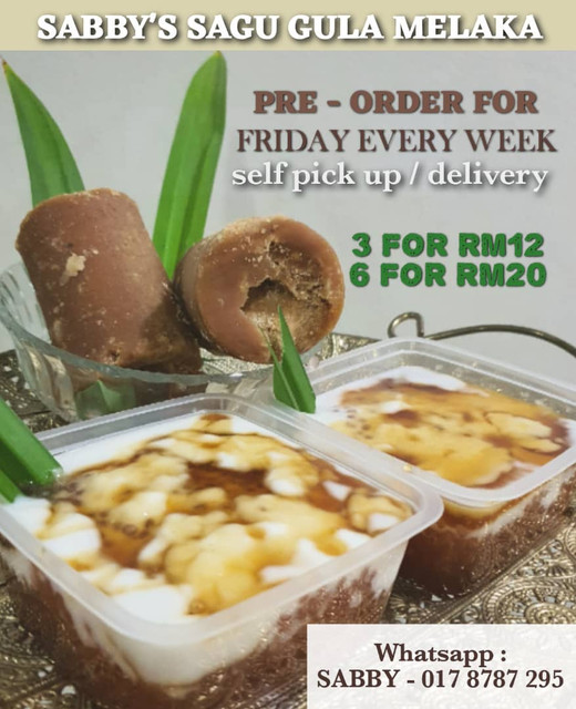 Sabby's Sagu Gula Melaka