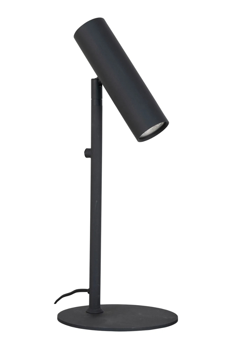 Lampe design à poser noire