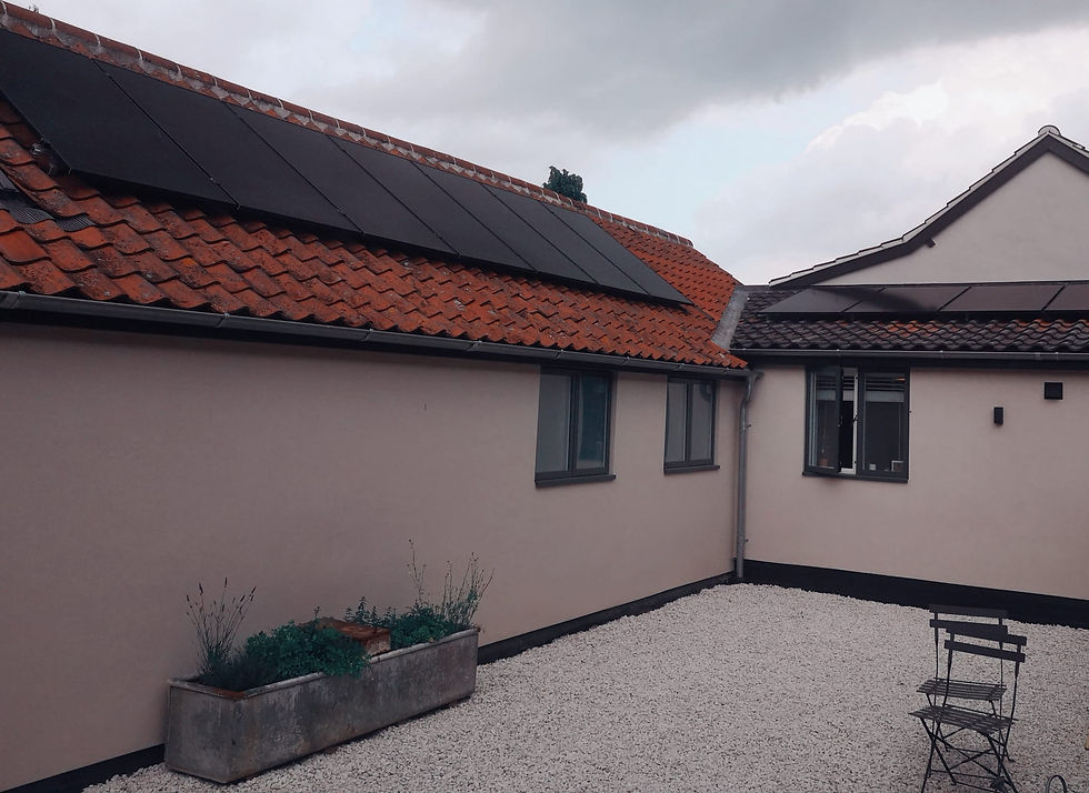 Solar Barn Installation
