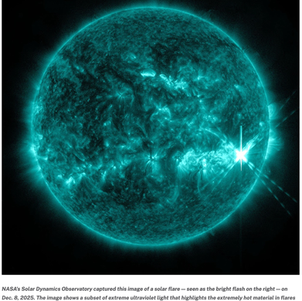 A Big Solar Flare, an Ancient Prayer, and Your December Awakening