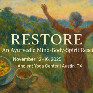 My body whispered these words… and RESTORE was born 🌿