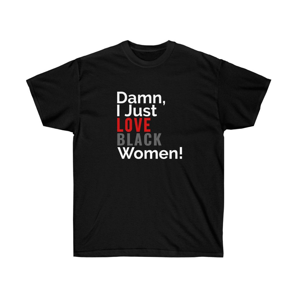 Royyale | I ♡ Black Women Unisex Ultra Cotton Tee