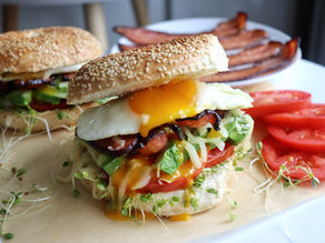 The ULTIMATE Bagel Sandwich