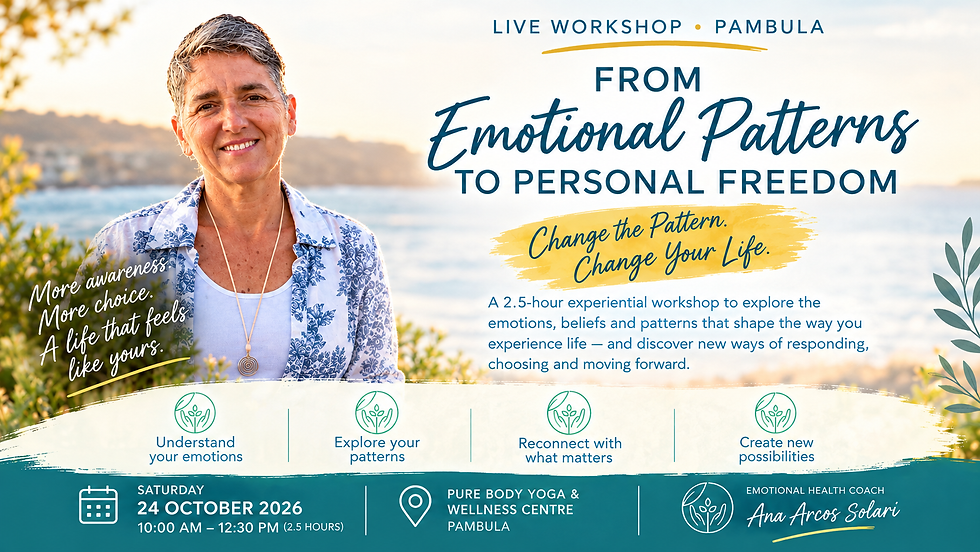 FROM EMOTIONAL PATTERNS TO PERSONAL FREEDOM