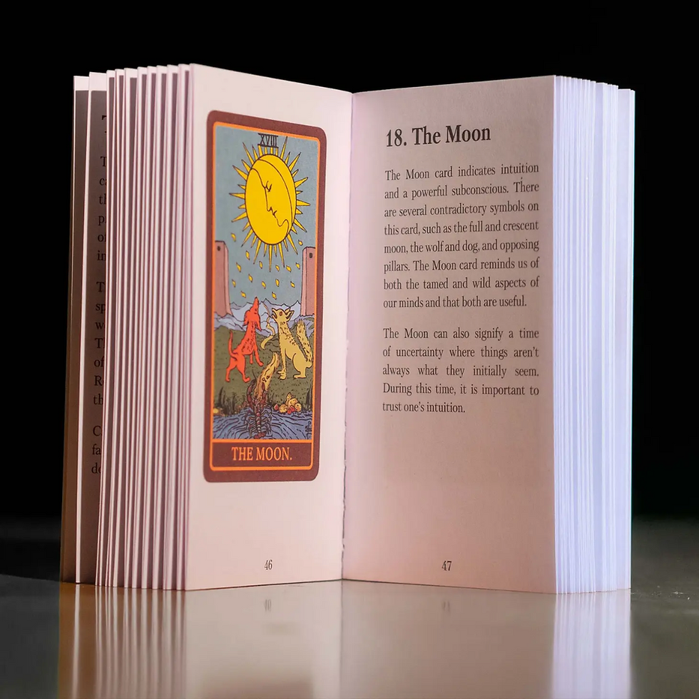 Thumbnail: Premium Tarot Deck Set, Gold Foil, based on 1909 by Pamela Colman Smith