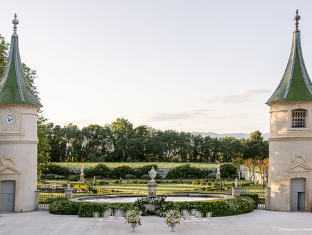 A French Fairytale Wedding at Chateau Fonscolombe