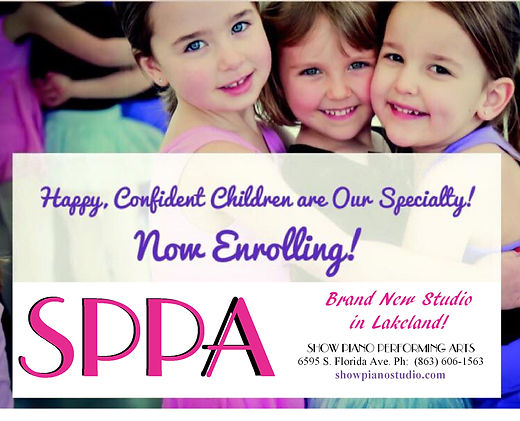 Dance Studio Music Piano Class Lessons Lakeland FL SPPA