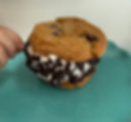 chocolate ice cream sandwich