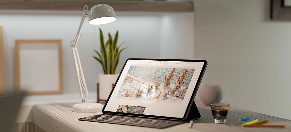 Modern home office interior with digital tablet mockup.jpeg