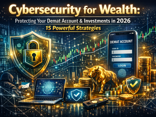 Cybersecurity for Wealth: Protecting Your Demat Account and Investments in 2026 – 15 Powerful Strategies