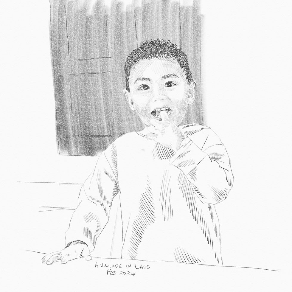 laos-boy-travel-sketch